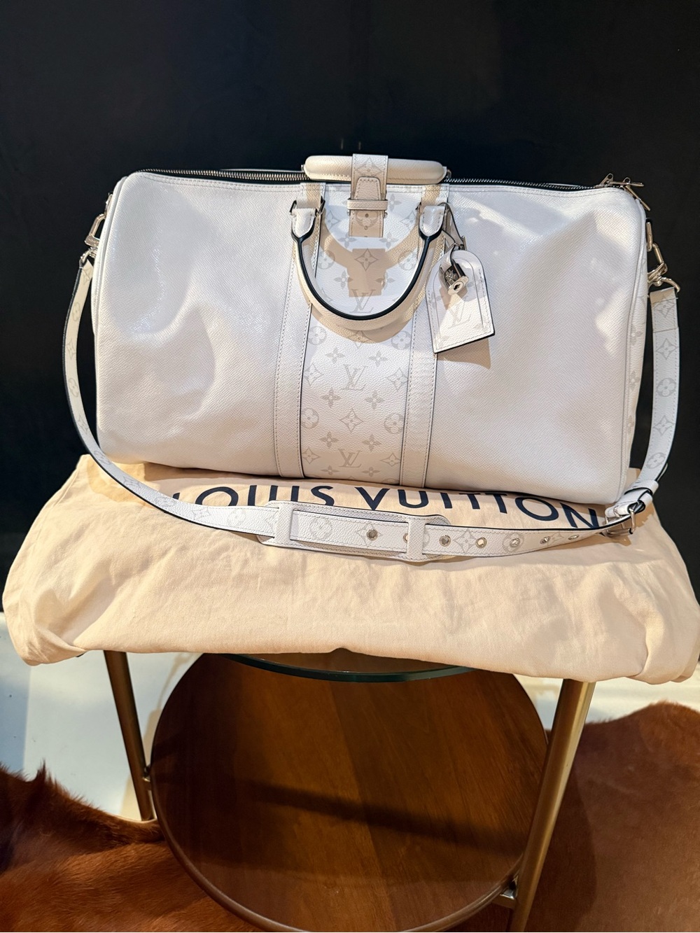 Louis Vuitton Keepall Bandoulière 45 Tiagarama Monogram M27792 NEW